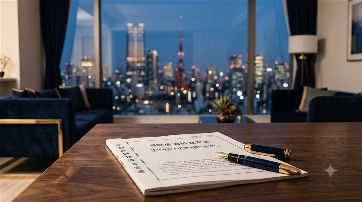 仲介査定と不動産鑑定はどう違う? ― 1億円超の高級マンションで鑑定が必要な理由