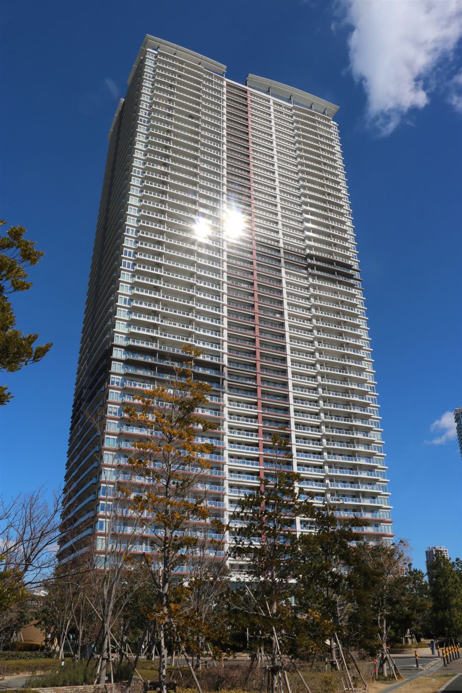 パークタワー晴海の外観